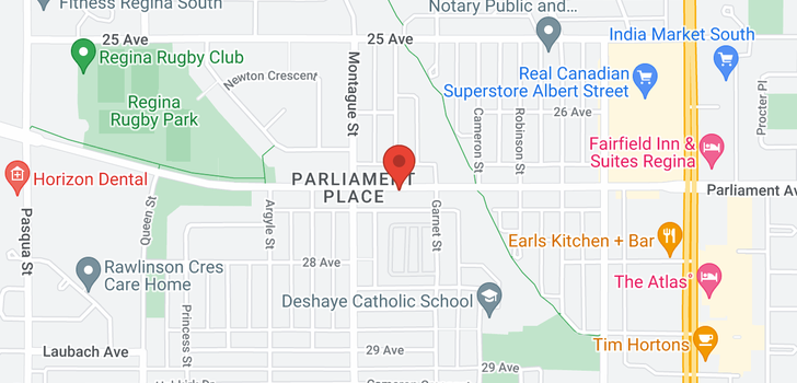 map of 3225 Parliament AVE